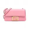 芬迪/Fendi BAGUETTE 粉红色 牛皮 女士 斜挎包 8BS040A5DYF082F