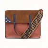 芬迪/Fendi  FLIP中号_红色皮质手袋 8BT302 A6C GF180A