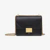 芬迪/Fendi KAN U小号_黑色皮质迷你手袋 8BT312 A5D YF15ZW