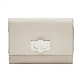 芬迪/Fendi 女士粉灰色皮夹小牛皮小型皮具 8M0359 SFH F09QA