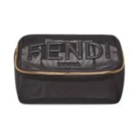 芬迪/Fendi 收纳袋 - 黑色细网面收纳袋 8N0175AFCVF0KUR 8058613648883