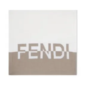 芬迪/Fendi 白色和米色初剪羊毛毛毯-婴儿毛毯-FENDI芬迪中国官网 BUJ197AJ1LF1FZ6-8056867840404