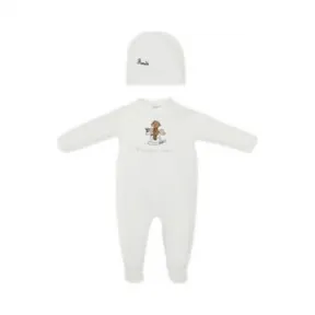 芬迪/Fendi 白色平纹布婴儿套装-婴儿套装-FENDI芬迪中国官网 BUK081ST8F0TU9-8058613991590