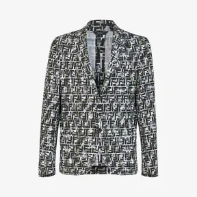 芬迪/Fendi 拼色尼龙休闲西装 FJ0839ABBWF0KUK