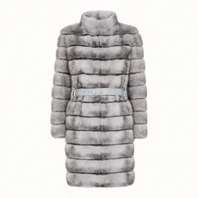 芬迪/Fendi 外套_灰色貂毛外套 FNF93C A3H ZF14PS