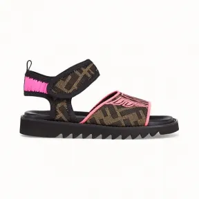 芬迪/Fendi 凉鞋_ Roma Amor帆布凉鞋 JMR304 A8C MF17SH