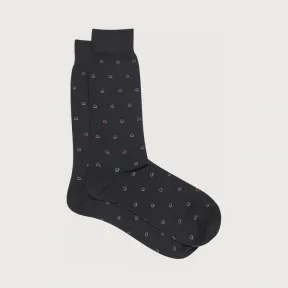 菲拉格慕/Salvatore Ferragamo GANCINI提花中袜 567629-719190-8057453327835