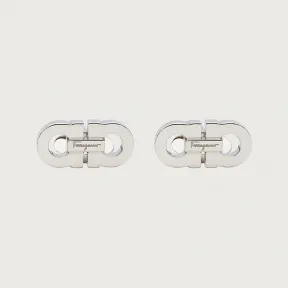 菲拉格慕/Salvatore Ferragamo Gancini 袖扣 - 珠宝和手表 770110-708293