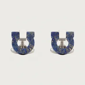 菲拉格慕/Salvatore Ferragamo Gancini 袖扣 - 珠宝和手表 770120-708715