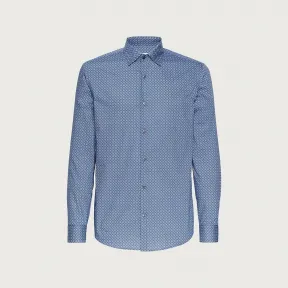 菲拉格慕/Salvatore Ferragamo 树叶印花衬衫 - 成衣 142980-746306