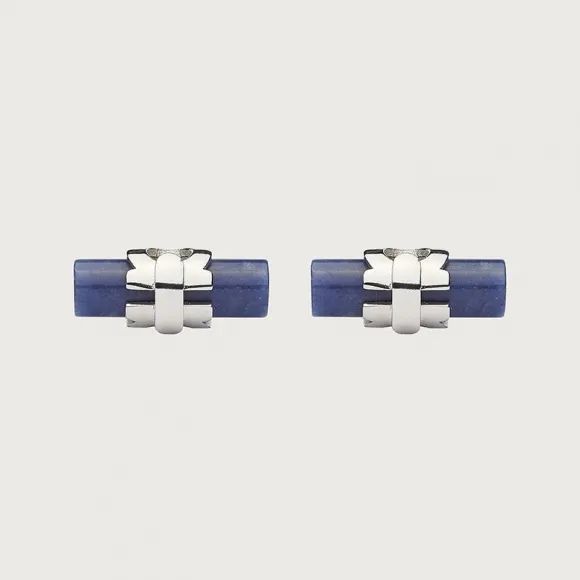菲拉格慕/Salvatore Ferragamo Gancini 袖扣 - 珠宝和手表 770271-747473