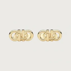 菲拉格慕/Salvatore Ferragamo Gancini 袖扣 - 珠宝和手表 770275-747490