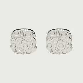 菲拉格慕/Salvatore Ferragamo Gancini 袖扣 - 珠宝和手表 770280-750674