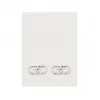 菲拉格慕/Salvatore Ferragamo Gancini 袖扣 - 珠宝和手表 770285-750679