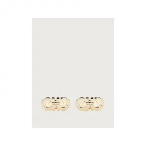 菲拉格慕/Salvatore Ferragamo Gancini 袖扣 - 珠宝和手表 770285-750680
