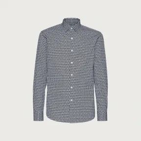 菲拉格慕/Salvatore Ferragamo Gancini 衬衫 - 成衣 140342-751380