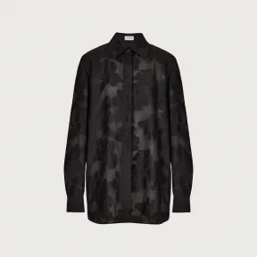 菲拉格慕/Salvatore Ferragamo 棉混纺衬衫 - 成衣 135896-752266
