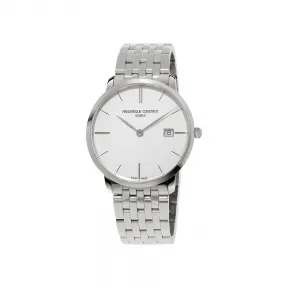 康斯登/Frederique Constant 超薄男装腕表 38.4MM 不锈钢 石英机芯 男表 FC-220S5S6B
