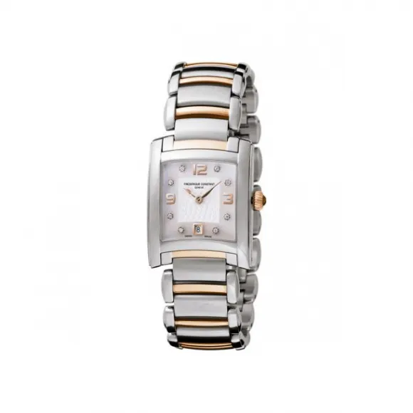 康斯登/Frederique Constant 百年典雅天悦腕表 26MMx28MM 不锈钢 石英机芯 FC-220WAD2EC2B