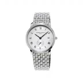 康斯登/Frederique Constant 超薄男装腕表 37MM 不锈钢 石英机芯 男表 FC-245M4S6B