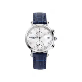 康斯登/Frederique Constant 百年典雅女装石英计时腕表 34MM 不锈钢 石英机芯 女表 FC-291MPWD2R6