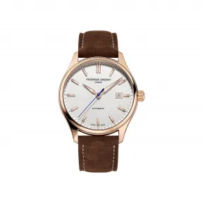 康斯登/Frederique Constant 百年典雅焯见自动腕表 40MM 不锈钢镀玫瑰金色 自动机械机芯 FC-303NV5B4