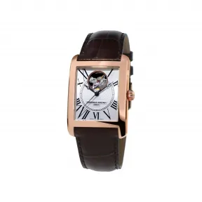康斯登/Frederique Constant 百年典雅Carrée天方自动上链腕表 30MMx34MM 不锈钢镀玫瑰金色 自动机械机芯 FC-310MC4S34