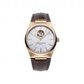 康斯登/Frederique Constant Highlife心跳自动腕表 41MM 不锈钢镀玫瑰金色 自动机械机芯 FC-310V4NH4