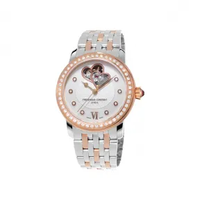 康斯登/Frederique Constant 世界心脏组织联会女装腕表 34MM 不锈钢 自动机械机芯 女表 FC-310WHF2PD2B3