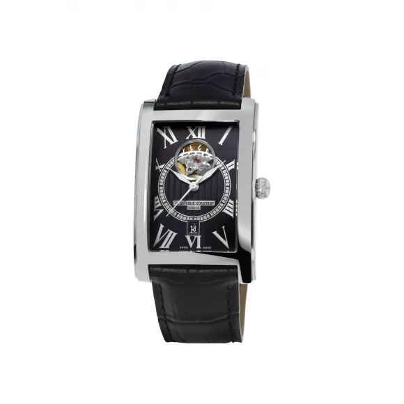 康斯登/Frederique Constant 百年典雅Carrée天方腕表 47x31MM 不锈钢 自动机械机芯 FC-315BS4C26