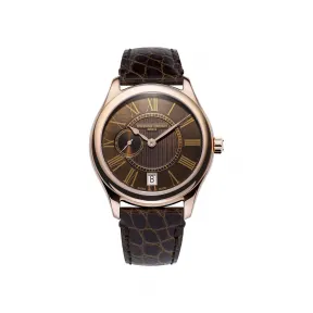康斯登/Frederique Constant 女装自动腕表 36MM 不锈钢镀玫瑰金色 自动机械机芯 女表 FC-318MPC3B4