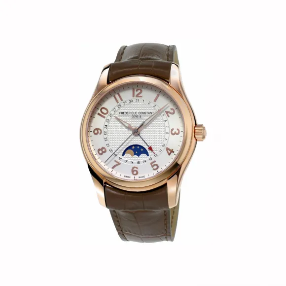 康斯登/Frederique Constant 赛艇系列月相腕表 43MM 镀玫瑰金不锈钢 自动机械机芯 FC-330RM6B4