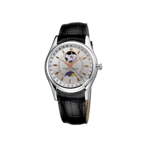 康斯登/Frederique Constant 百年典雅心跳月相腕表 43MM 不锈钢 自动机械机芯 FC-335V6B6