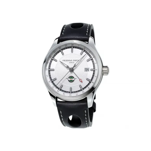 康斯登/Frederique Constant 古典赛车系列GMT 腕表 40MM 不锈钢 自动机械机芯 FC-350HS5B6