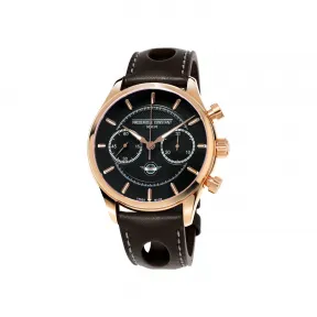 康斯登/Frederique Constant 古典赛车系列计时腕表 42MM 镀玫瑰金不锈钢 自动机械机芯 FC-397HDG5B4