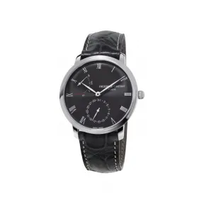 康斯登/Frederique Constant 自家机芯超薄动力存储腕表 40MM 不锈钢 自动机械机芯 FC-723GR3S6