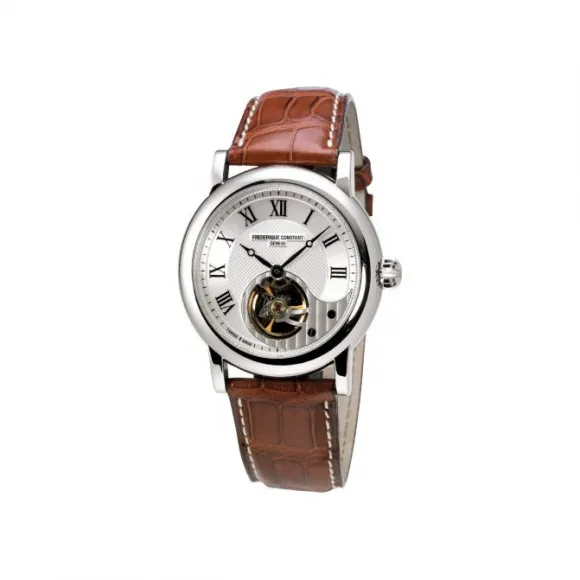 康斯登/Frederique Constant 自家机芯心跳腕表 41MM 不锈钢 自动机械机芯 FC-930MC4H6