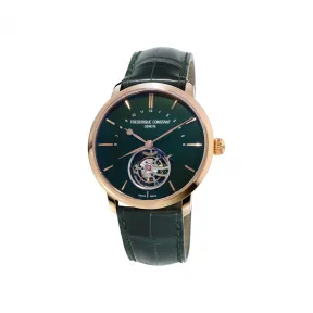 康斯登/Frederique Constant 自家机芯陀飞轮腕表 43MM 18k玫瑰金 自动机械机芯 FC-980DG4S9