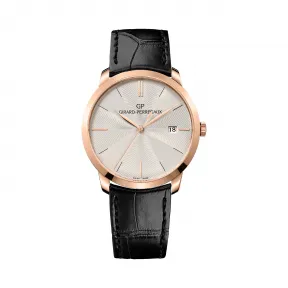 芝柏/Girard-Perregaux 1966系列 38,00 毫米 玫瑰金 自动上链机械机芯 男表 49525-52-133-BB60