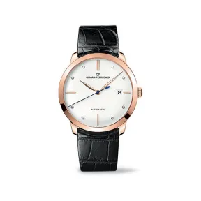 芝柏/Girard-Perregaux 1966系列 38,00 毫米 玫瑰金 自动上链机械机芯 男表 49525-52-1A1-BK6A