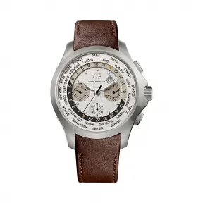 芝柏/Girard-Perregaux Traveller 旅行家系列 44,00 毫米 钛金属表壳  男表 49700-21-132-HBBB