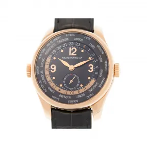芝柏/Girard-Perregaux 41MM 18kt玫瑰金 自动机械机芯 男表 49865-52-651-BA6A