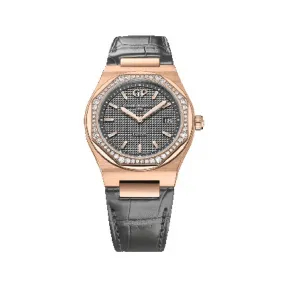 芝柏/Girard-Perregaux Laureato 桂冠系列 37毫米 玫瑰金 石英 男表 80189D52A232-CB6A