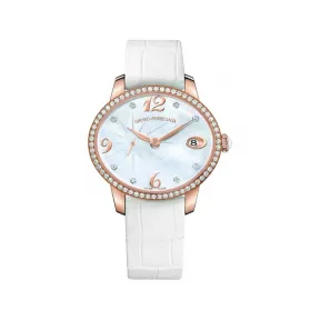 芝柏/Girard-Perregaux 猫眼系列 35,40 x 30,40 毫米 玫瑰金 自动上链机械机芯 女表 80484D52A761-52A