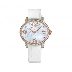 芝柏/Girard-Perregaux 猫眼系列 35,40 x 30,40 毫米 玫瑰金 自动上链机械机芯 女表 80484D52P762-BK7A