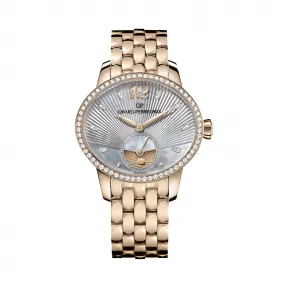 芝柏/Girard-Perregaux 猫眼系列 35,44 x 30,44 毫米 玫瑰金 自动上链机械机芯 女表 80488D52A251-52A