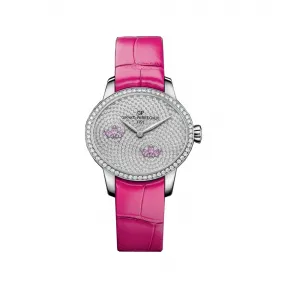 芝柏/Girard-Perregaux 猫眼系列 35,44 x 30,44 毫米 玫瑰金 自动上链机械机芯 女表 80489D53A1B4-CK9A