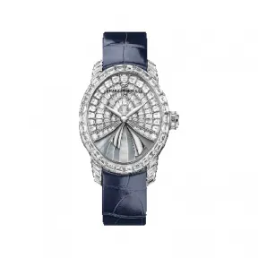 芝柏/Girard-Perregaux 猫眼系列 38毫米 白金 自动上弦机械 男表 80494B53P7B1-CK4A