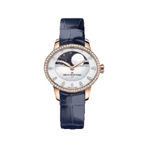 芝柏/Girard-Perregaux 猫眼系列 38毫米 玫瑰金 自动上弦机械 男表 80496D52A751-CK4A