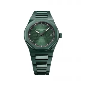 芝柏/Girard-Perregaux Laureato 系列 38 MM 綠色陶瓷 自动机械机芯 男表 81005-32-3080-1CX